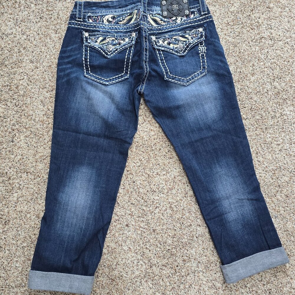 Miss Me Signature Cropped Capri Jeans Size 29